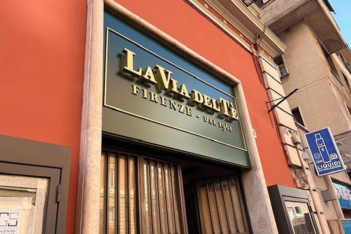 Insegna Lettere Singole – La Via Del Tè